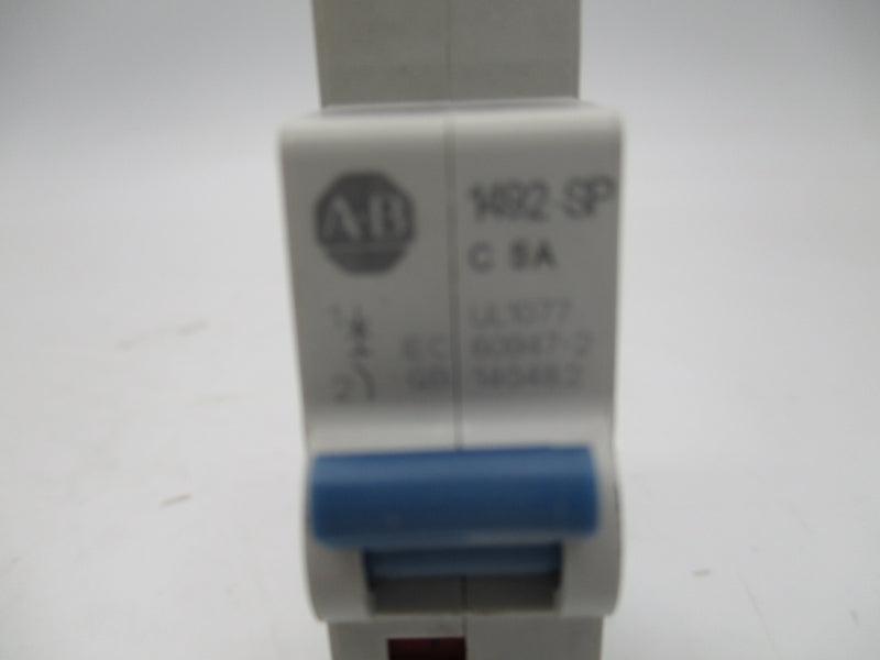 ALLEN BRADLEY 1492-SPM1C050 SER. D 277VAC 5A (WH) NSMP