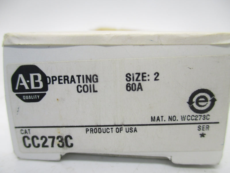 ALLEN BRADLEY CC273C 460-480V 60A (WH) NSMP