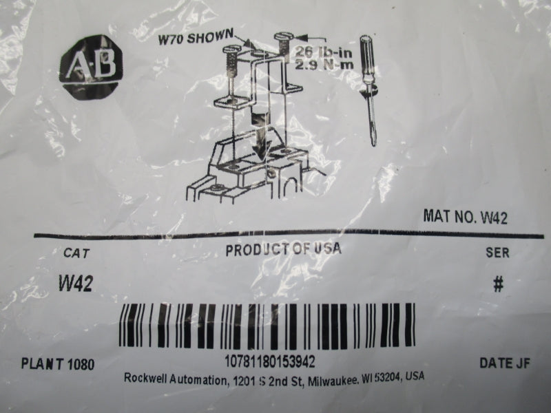ALLEN BRADLEY W42 NSMP