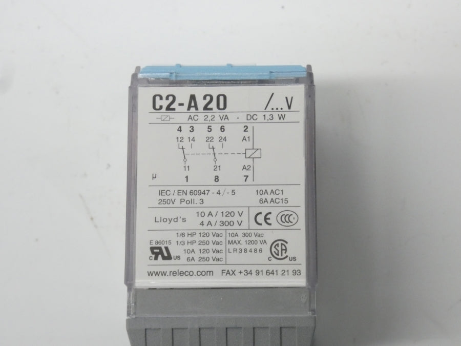 RELECO C2-A20/V 120VAC 10A NSNP