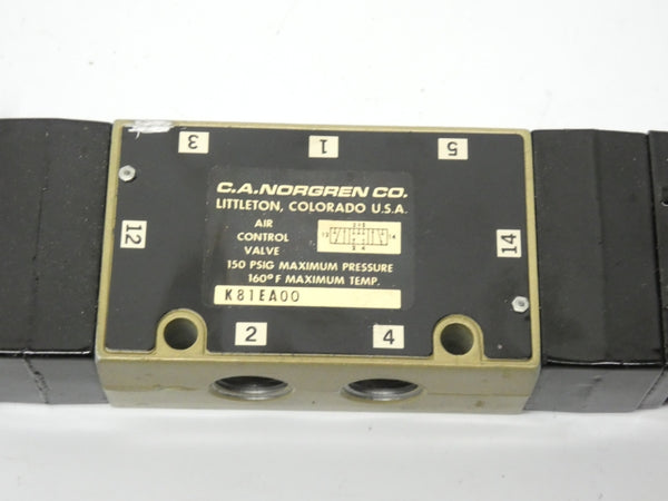 NORGREN K81EA00 150PSI (AS PICTURED) NSNP
