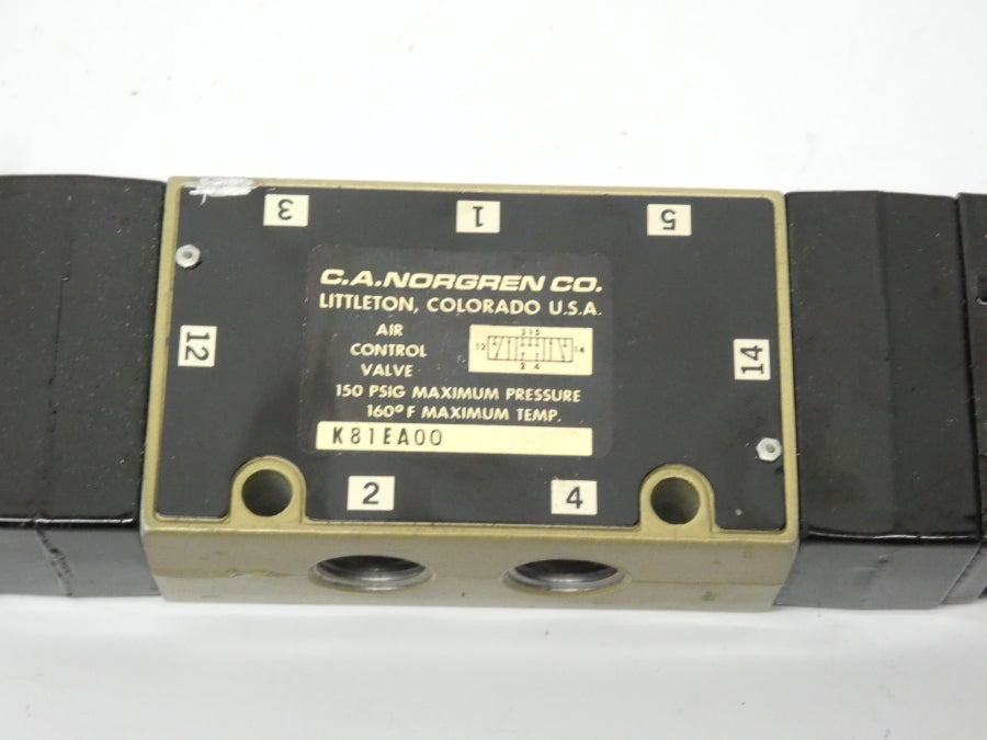 NORGREN K81EA00 150PSI (AS PICTURED) NSNP