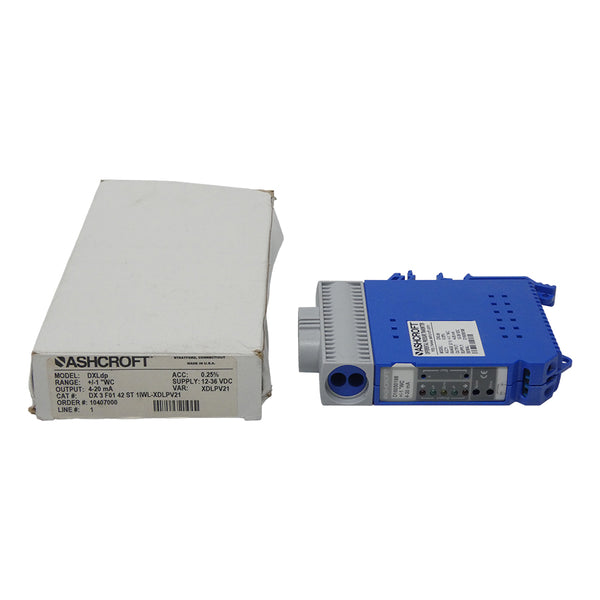ASHCROFT DXLDP DX3F0142ST1IWL-XDLPV21 12-36VDC NSMP