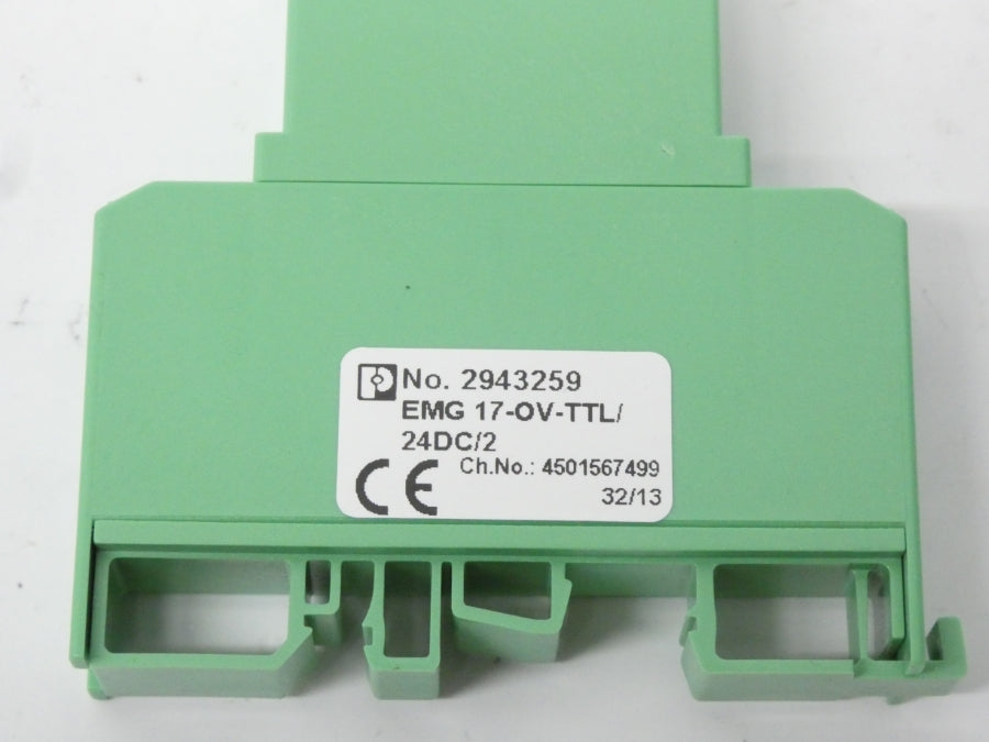 PHOENIX CONTACT EMG17-OV-TTL/24DC/2 2943259 24V NSNP