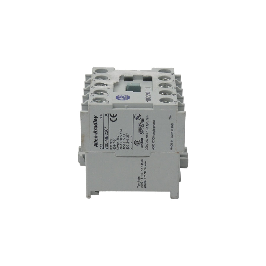 INDUSTRIAL SPARE PART 700-MB220A1 SER. A 110-120V 10A NSNP