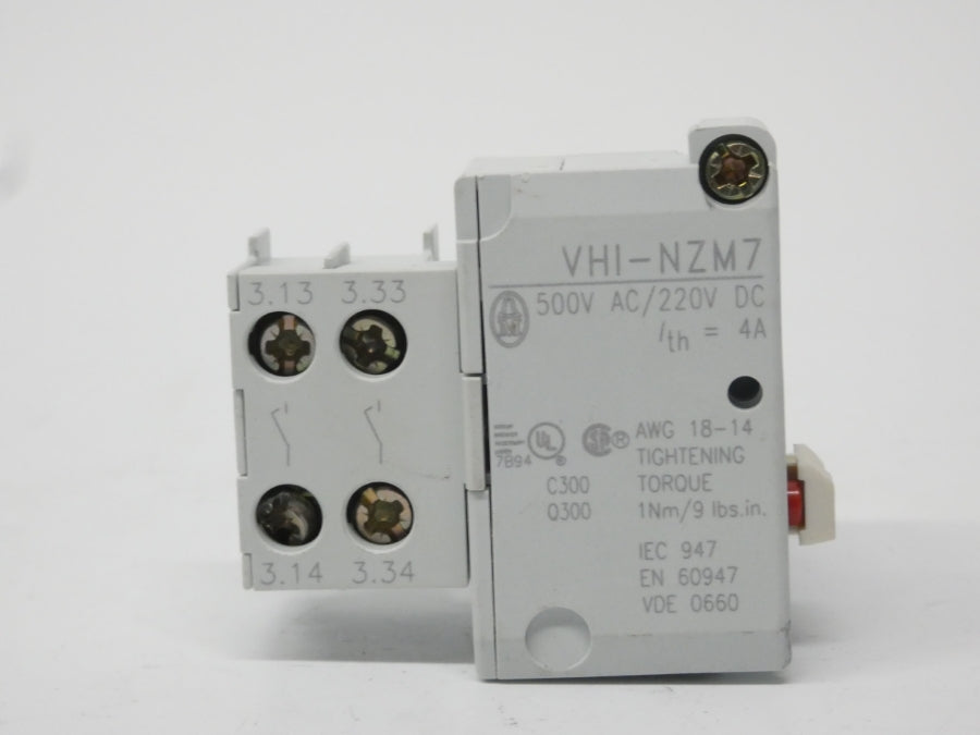 INDUSTRIAL SPARE PART VHI-NZM7 500VAC 4A NSNP