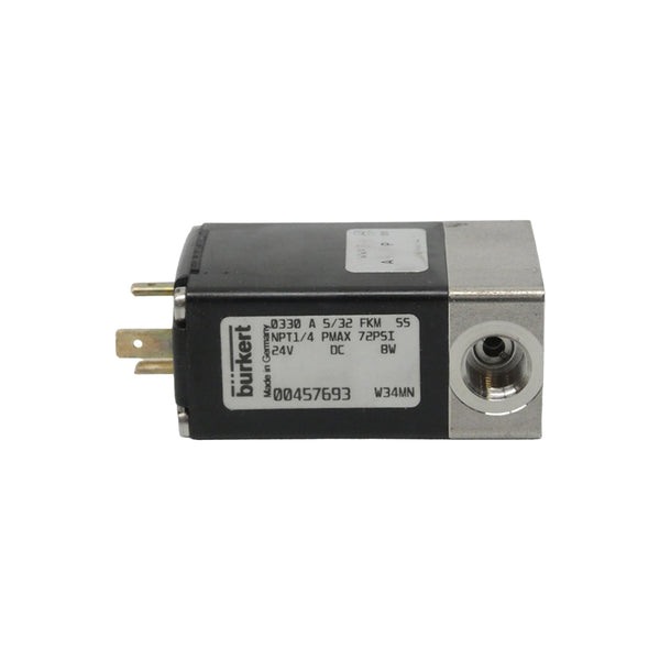 BURKERT 0330A5/32FKMSS 00457693 24VDC 72PSI NSNP