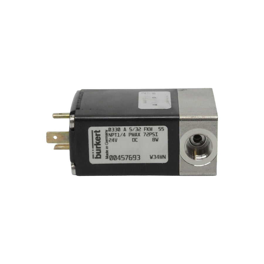 BURKERT 0330A5/32FKMSS 00457693 24VDC 72PSI NSNP