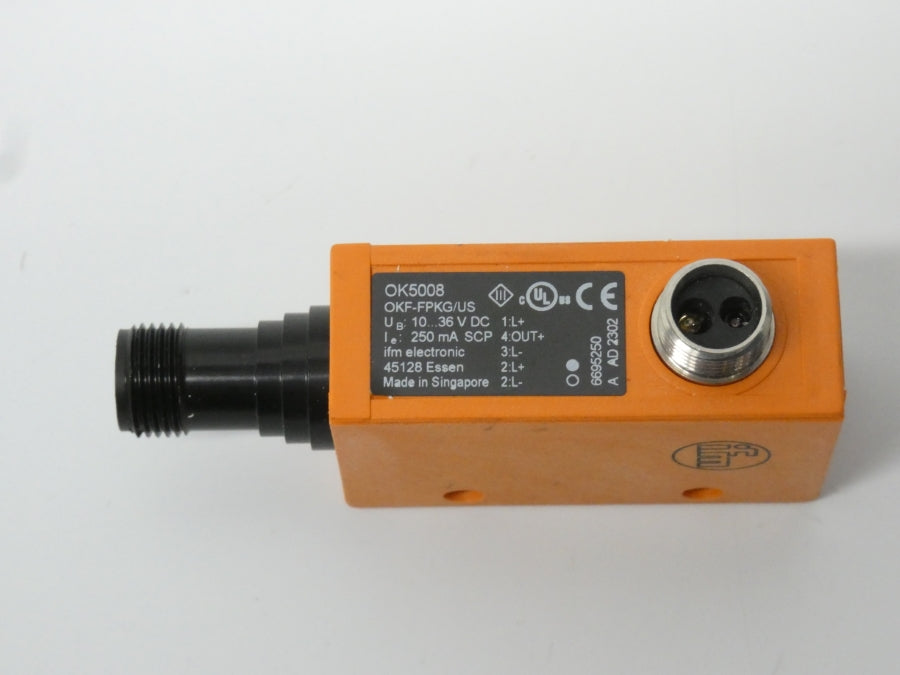 IFM EFECTOR OK5008 OKF-FPKG/US 10-36VDC NSNP
