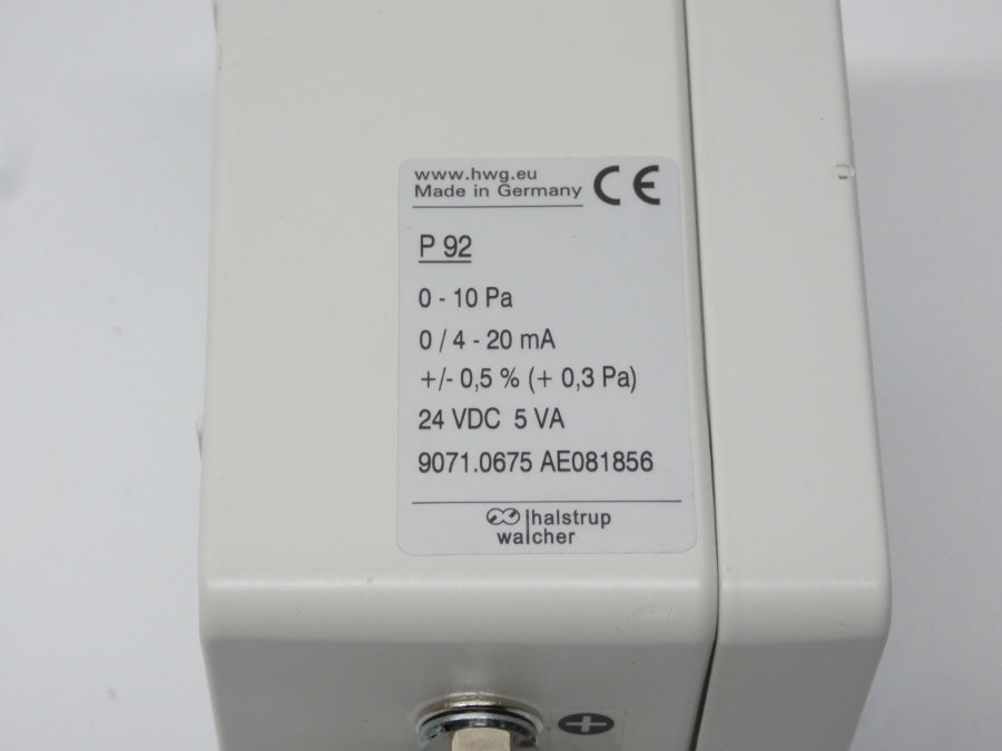 HALSTRUP WALCHER P92 DELTAP 24VDC NSNP