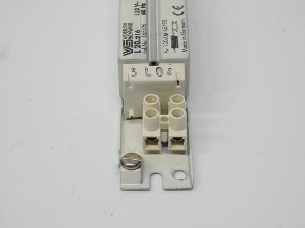 VOSSLOH SCHWABE L20.216 165396 120V 0.58A NSNP