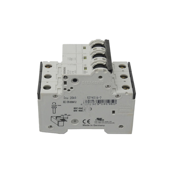 SIEMENS 5SY4316-7 400V NSNP