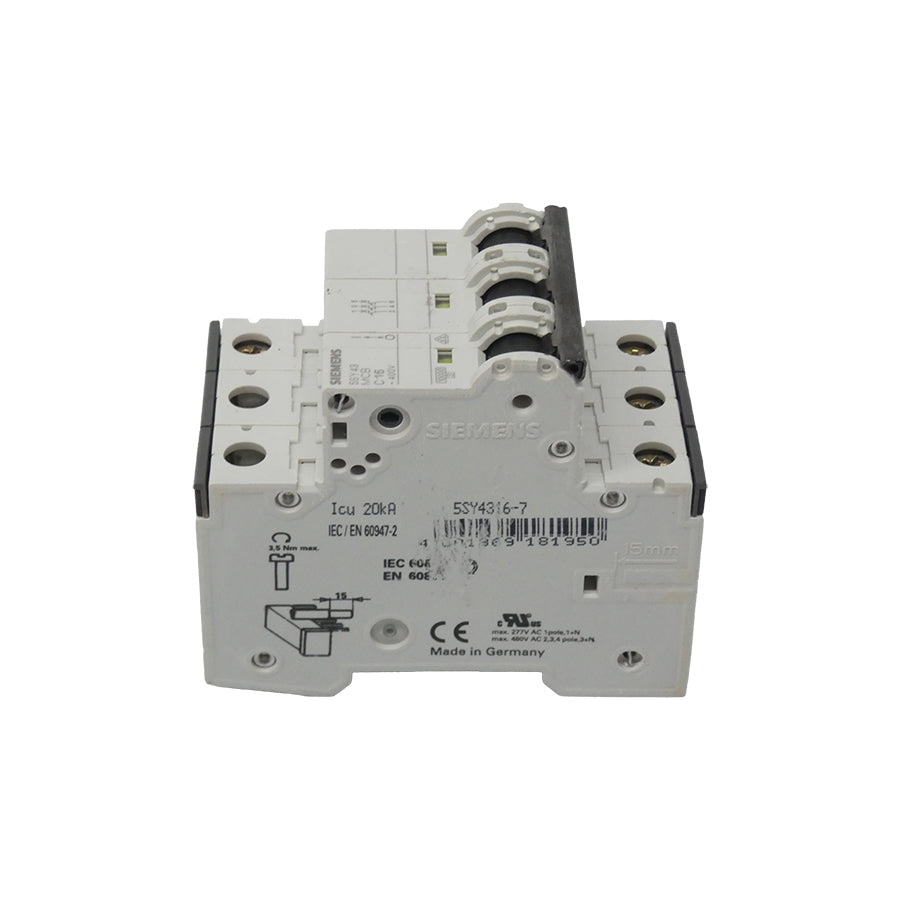 SIEMENS 5SY4316-7 400V NSNP