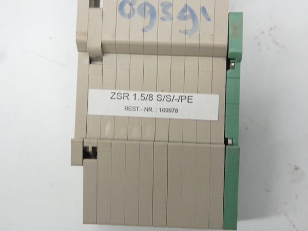 INDUSTRIAL SPARE PART ZSR1.5/8S/S/PE 169978 NSNP
