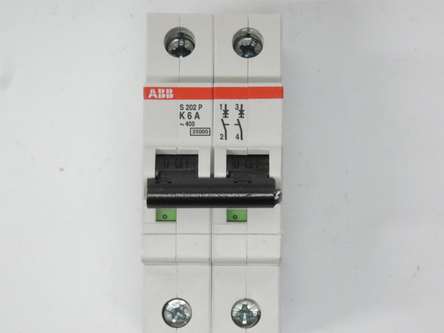 ABB S202PK6A 253/440VAC 6A NSNP