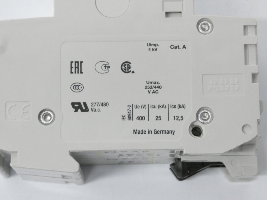 ABB S202PK6A 253/440VAC 6A NSNP