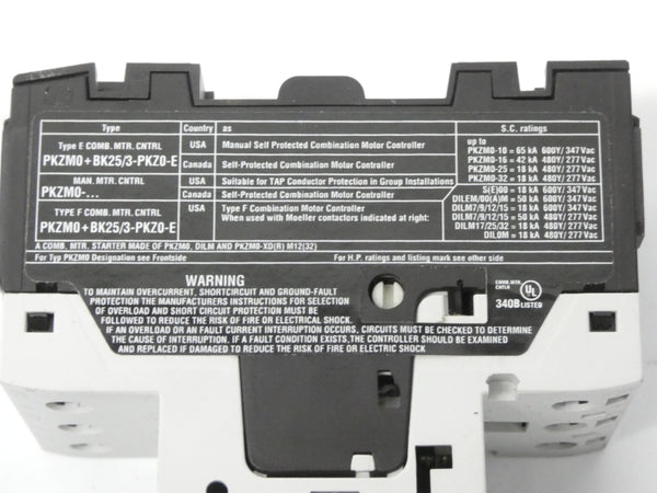 KLOCKNER MOELLER PKZM0-16 600V 10-16A NSNP