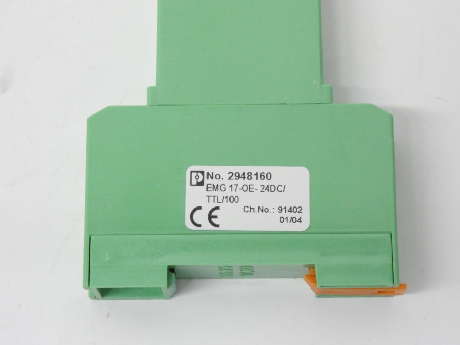 PHOENIX CONTACT EMG17-OE-24DC/TTL/100 2948160 24VDC 0.1A NSNP