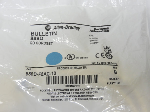 INDUSTRIAL SPARE PART 889D-F5AC-10 SER. B NSMP