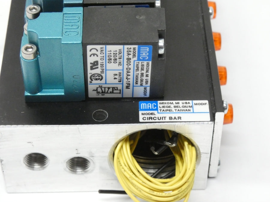 MAC CIRCUITBAR 35A-B00-DAAJ-1FM 110/120V 120PSI (AS PICTURED) NSNP