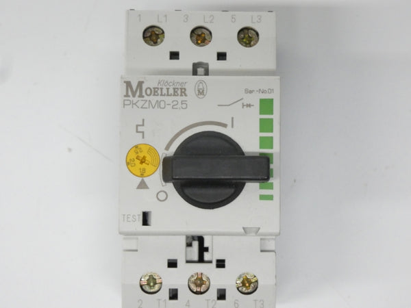 KLOCKNER MOELLER PKZM0-2.5 SER. 01 575V 1.6-2.5A NSNP