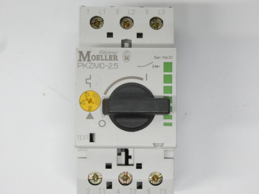 KLOCKNER MOELLER PKZM0-2.5 SER. 01 575V 1.6-2.5A NSNP