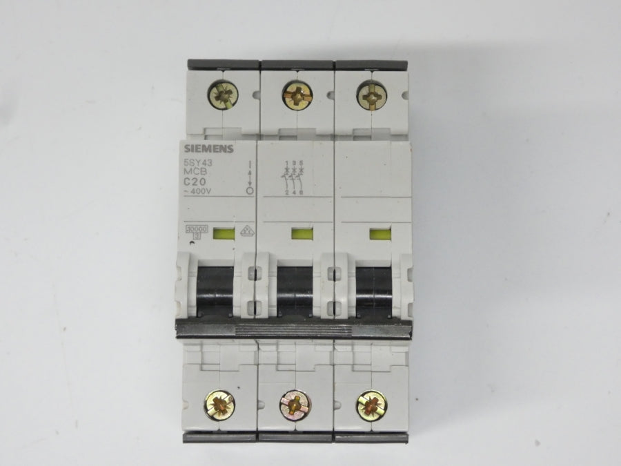 SIEMENS 5SY4320-7 5SY43MCBC20 400V 20A NSNP