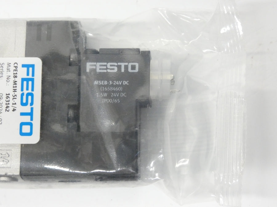 FESTO CPE18-M1H-5L-1/4 163142 3-24VDC NSMP