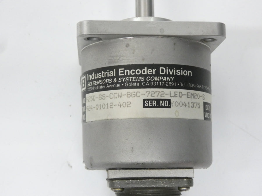 BEI H25D-SS-CCW-8GC-7272-LED-EM20-S 924-01012-402 5-24V UNMP