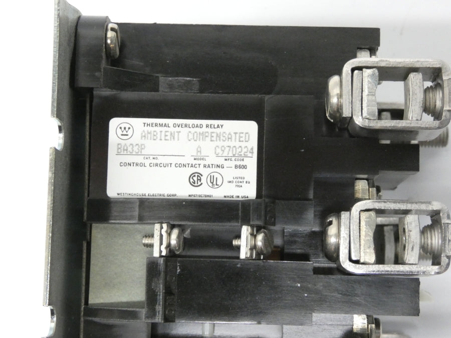 WESTINGHOUSE BA33P NSNP