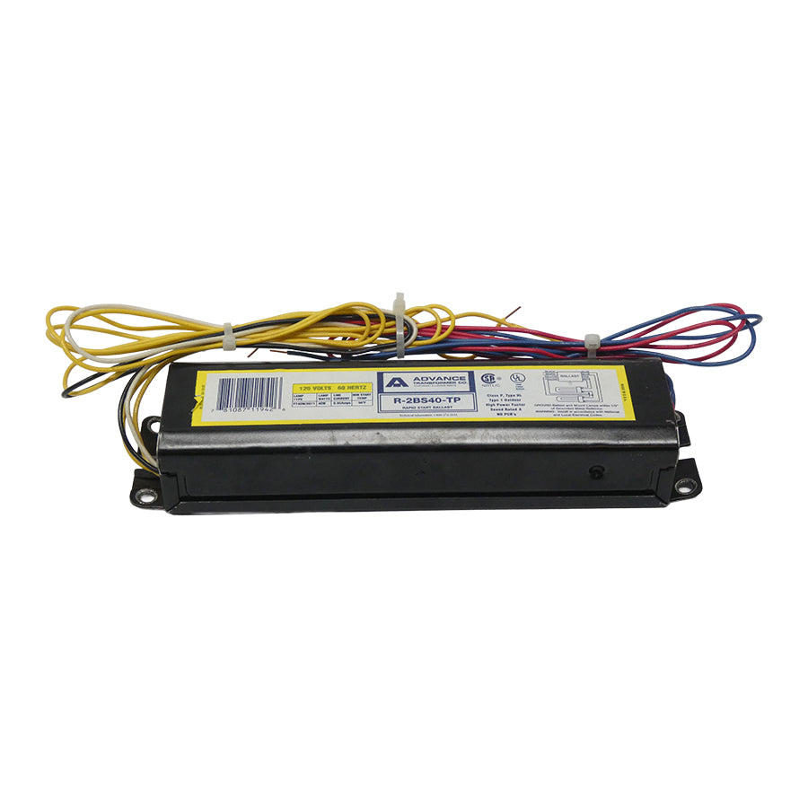 ADVANCE TRANSFORMER R-2BS40-TP 120V 0.65A UNMP