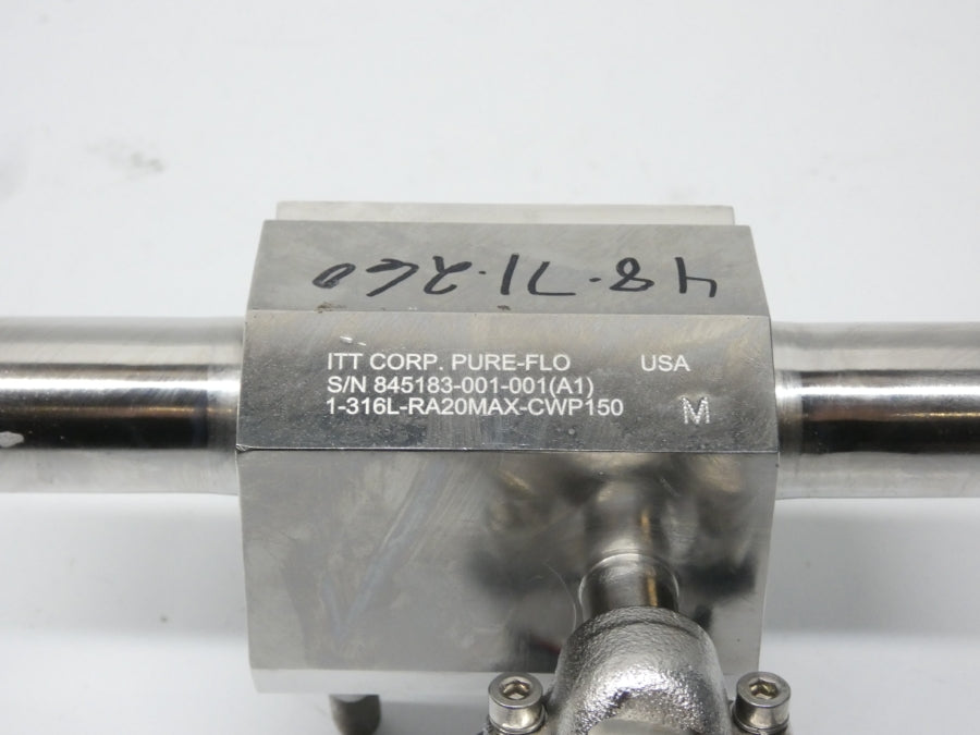 ITT PURE-FLO 1-316L-RA20MAX-CWP150 (AS PICTURED) NSNP