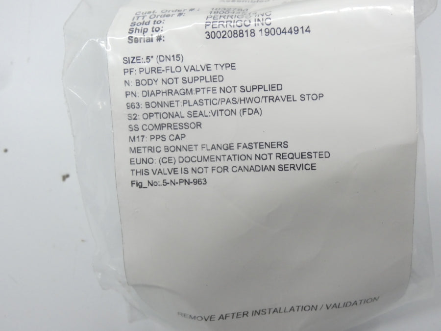 ITT .5-N-PN-963 NSNP