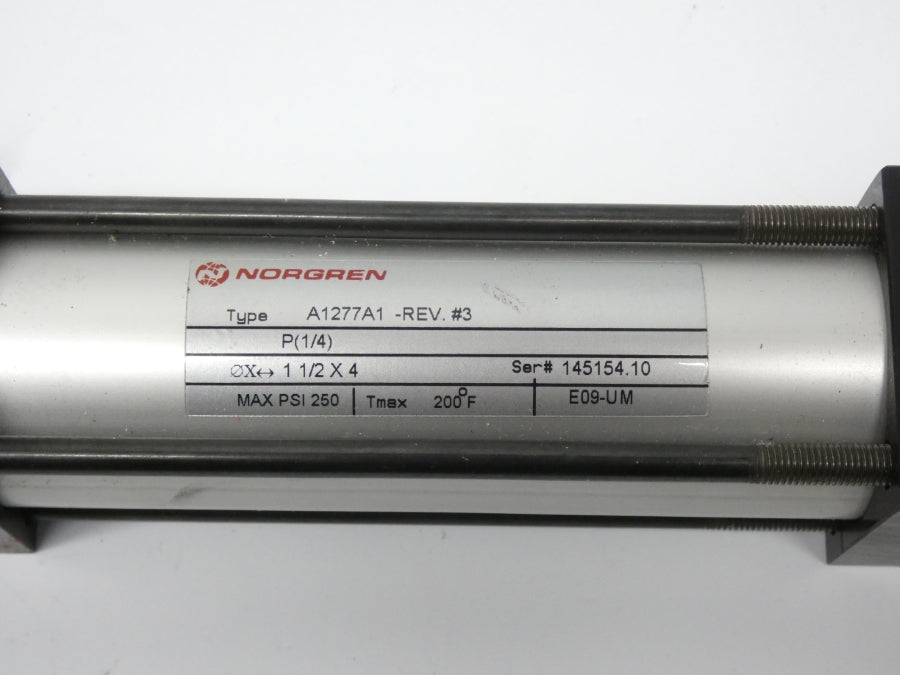 NORGREN A1277A1 REV. 3 1-1/2X4" NSNP