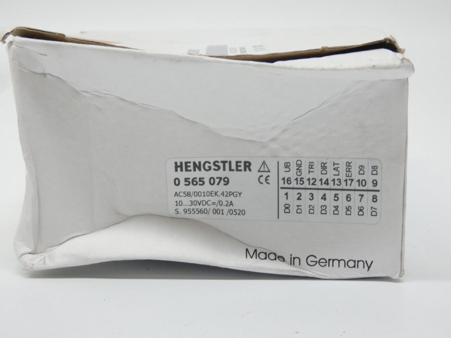 HENGSTLER 0565079 AC58/0010EK.42PGY 10-30VDC 0.2A NSMP