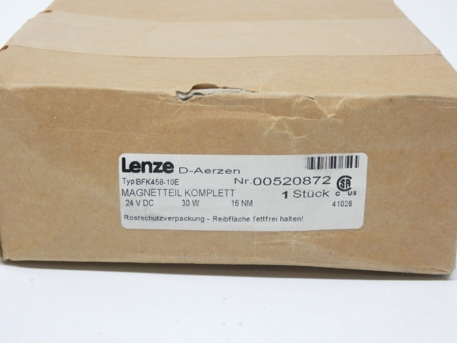 LENZE BFK458-10E 00520872 24VDC NSFS