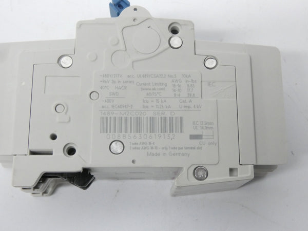 INDUSTRIAL SPARE PART 1489-M2C020 SER. D 277V 2A NSMP