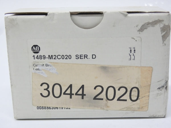 INDUSTRIAL SPARE PART 1489-M2C020 SER. D 277V 2A NSMP