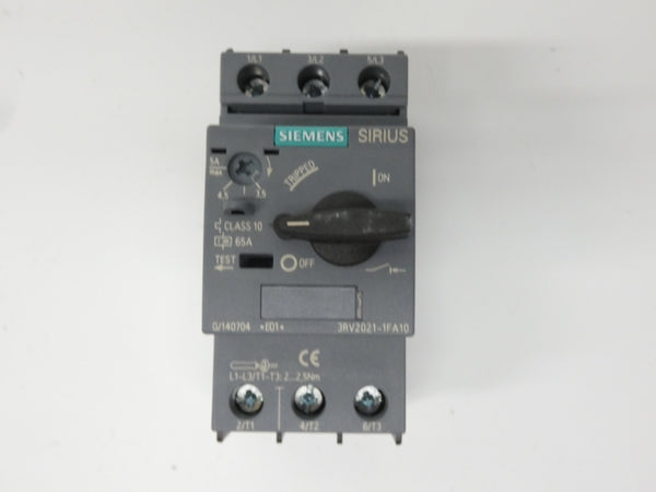 SIEMENS 3RV2021-1FA10 690V 3.5-5.0A NSMP