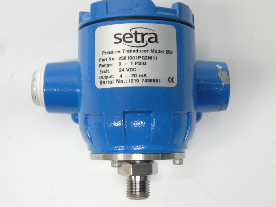 SETRA 2561001PG2M11 24VDC 0-1PSI NSMP