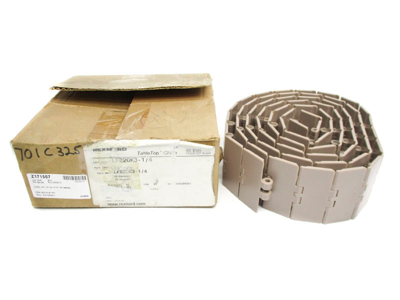 REXNORD LF820K3-1/4 10' NSMP