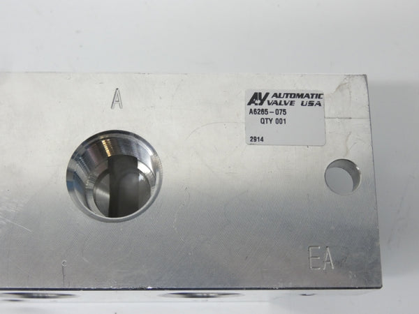 AUTOMATIC VALVE A6265-075 NSNP