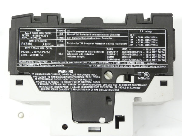 EATON PKZM0-6.3 XTPR6P3BC1 6000V 4-6.3A NSNP
