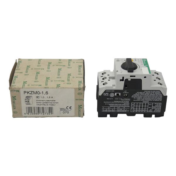 KLOCKNER MOELLER PKZM0-1.6 SER. 02 6000V 1.0-1.6A NSMP