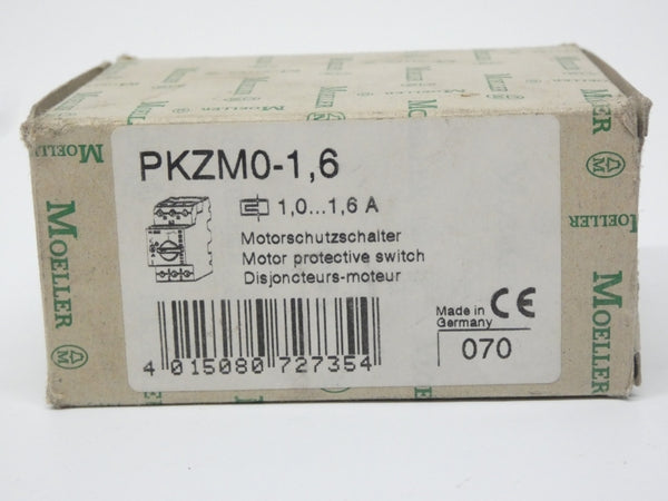 KLOCKNER MOELLER PKZM0-1.6 SER. 02 6000V 1.0-1.6A NSMP