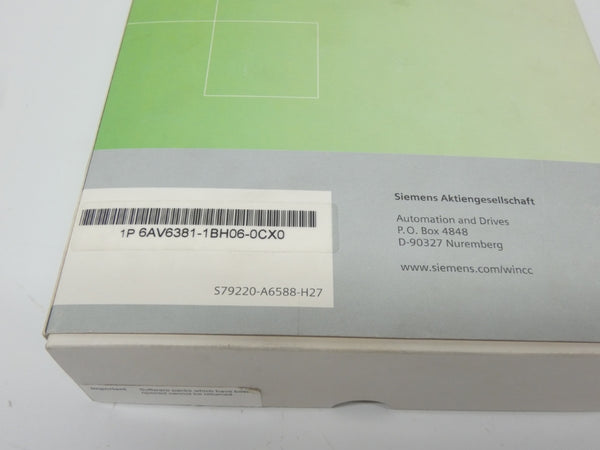 SIEMENS 6AV6381-1BH06-0CX0 NSMP