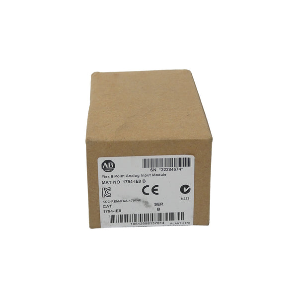 INDUSTRIAL SPARE PART 1794-IE8 SER. B DATE: 2012 NSFS