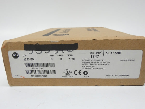INDUSTRIAL SPARE PART 1747-SN SER. B F/W 1.0B REV. B NSMP