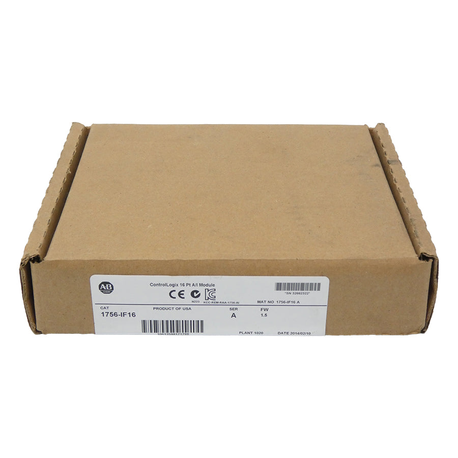INDUSTRIAL SPARE PART 1756-IF16 SER. A F/W 1.5 DATE: 2014 NSFS