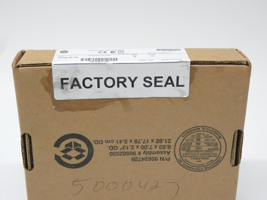 INDUSTRIAL SPARE PART 1756-IF16 SER. A F/W 1.5 DATE: 2014 NSFS